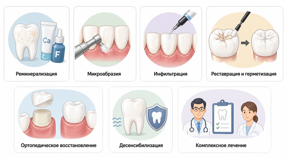 Методы лечения гипоплазии эмали